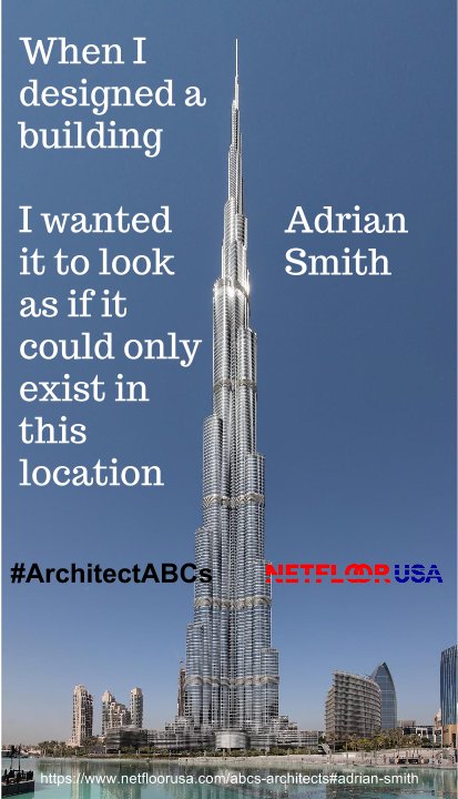 ArchitectABCs - Netfloor USA - Adrian Smith - Burj Khalifa