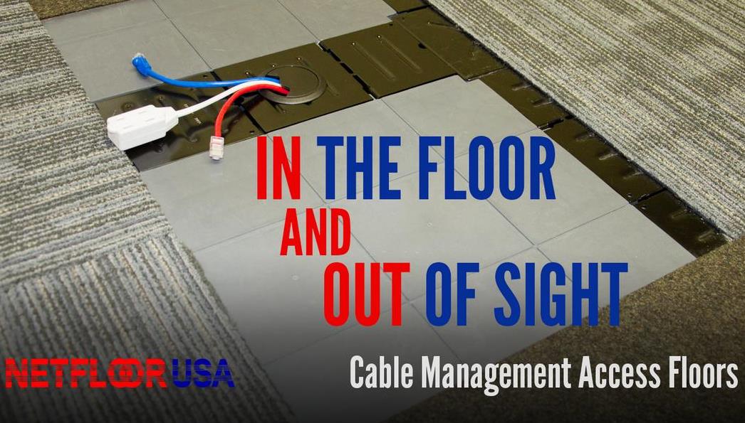 Cable Management Access Floor (Netfloor USA ECO)