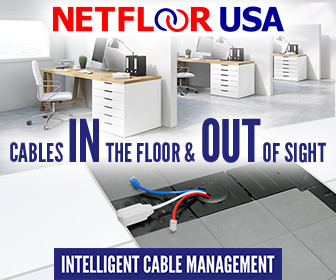 Cable Management Access Floors by Netfloor USA