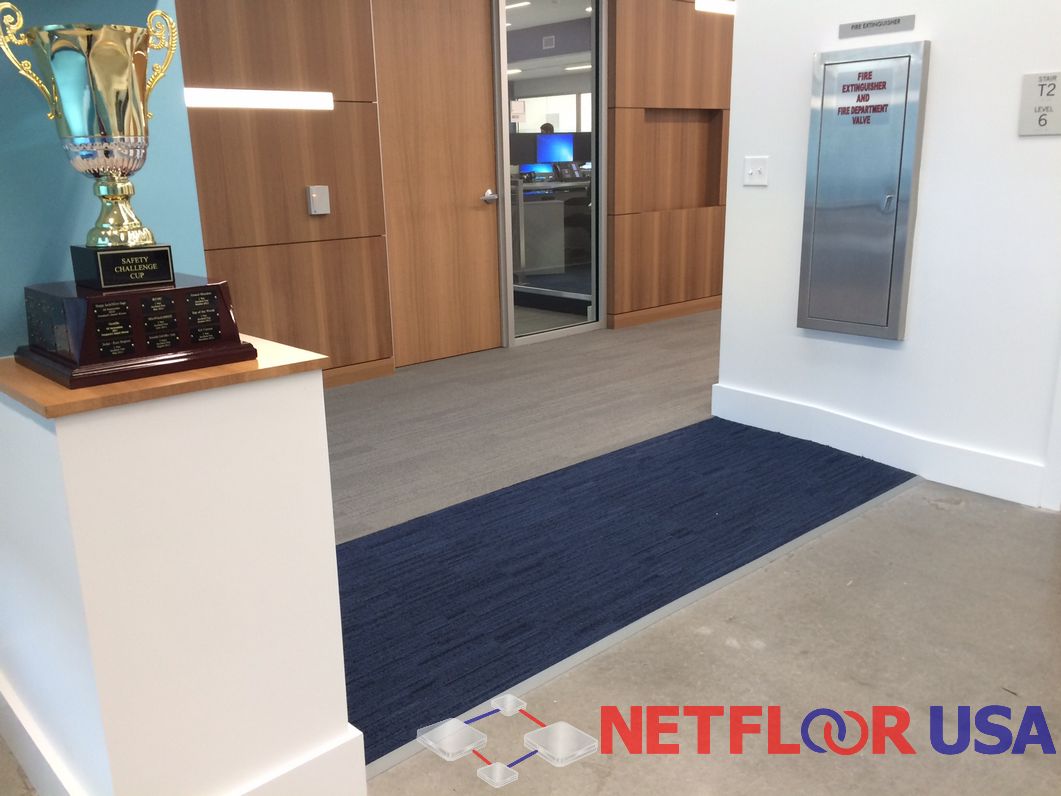 Raised Access Floors with Hidden Ramps (Good for Retail and Office Spaces)